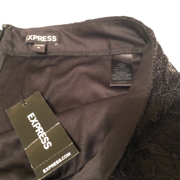 Express Lined Lace Skirt - Picture 3 of 5